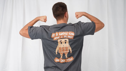 Six-Pack Waffle Shirt Dark Grey